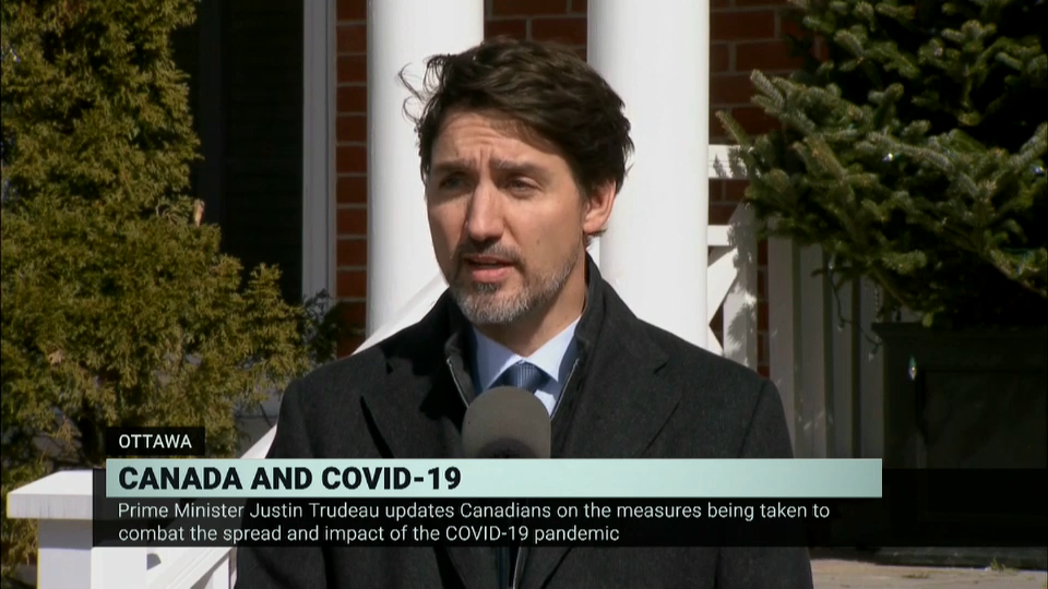 COVID-19: Canada Responds : Trudeau: Canada Will Close Border to Non-Residents – March 16, 2020