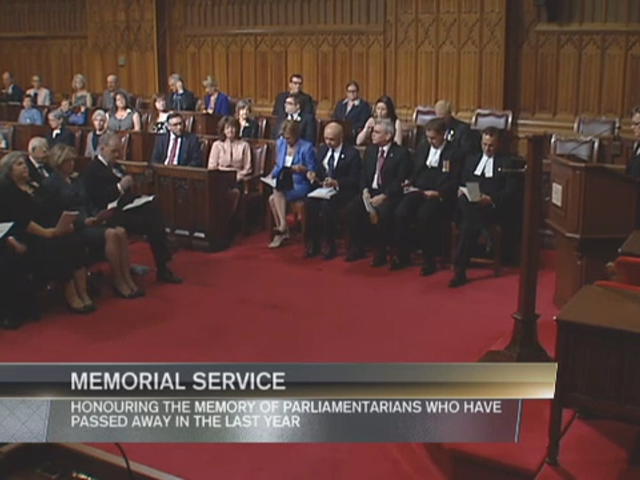 Public Record : 2015 Memorial Service for Parliamentarians