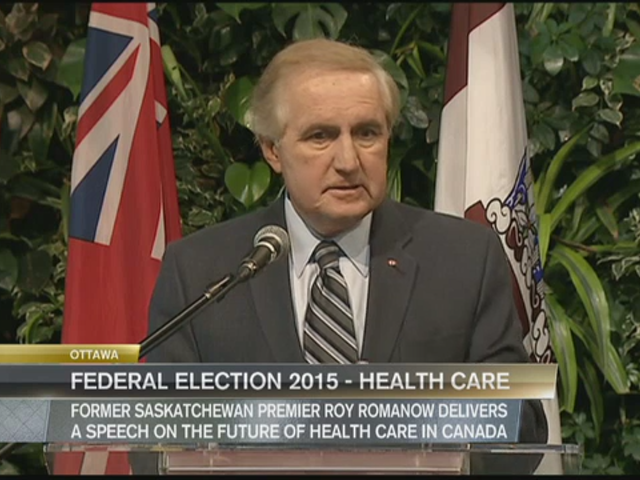 Vote 2015 Special : IVOTE - Health Care Funding and Sustainability with Roy Romanow