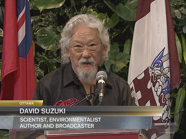 Vote 2015 Special : iVOTE Debate on Science - David Suzuki - Sept. 21, 2015
