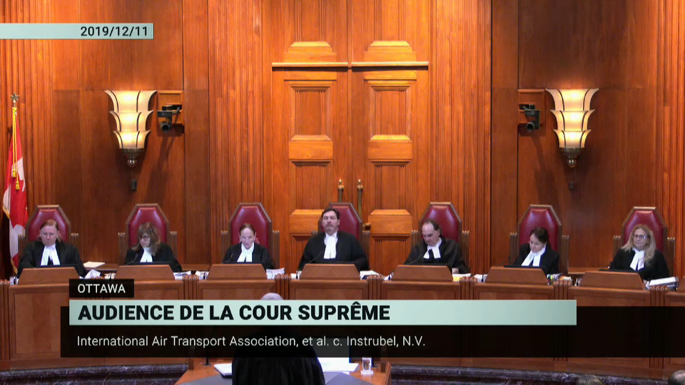 Supreme Court Hearings : International Air Transport Association, et al. v. Instrubel, N.V., et al.