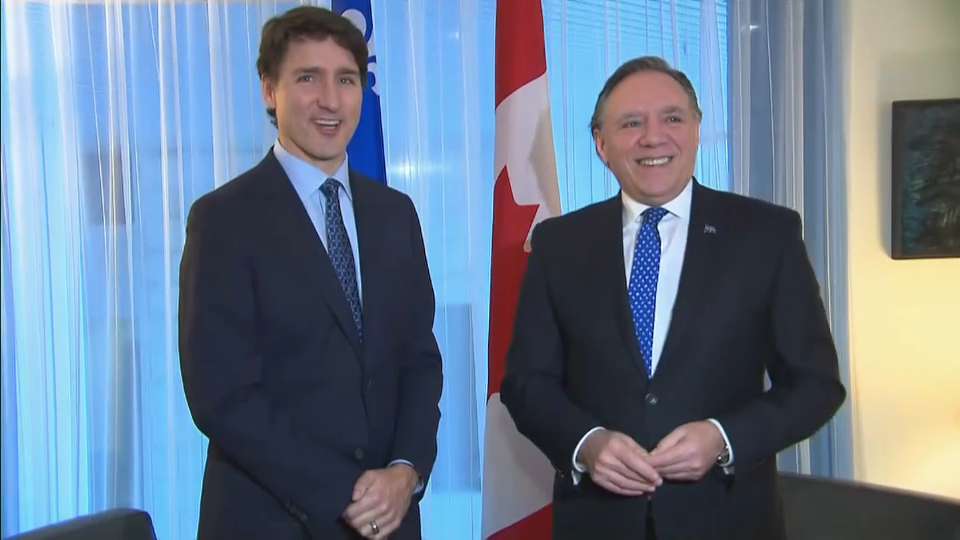 PM Trudeau Meets with Quebec Premier François Legault in Montreal  | Headline Politics | CPAC.ca