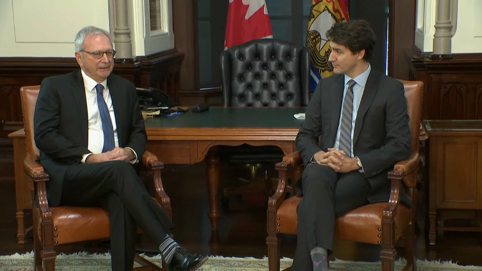 Headline Politics : PM Trudeau Meets with New Brunswick Premier Blaine Higgs in Ottawa