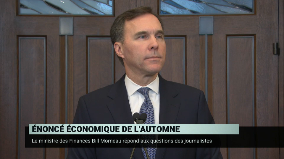 Headline Politics : Bill Morneau Delivers Fall 2019 Fiscal Update