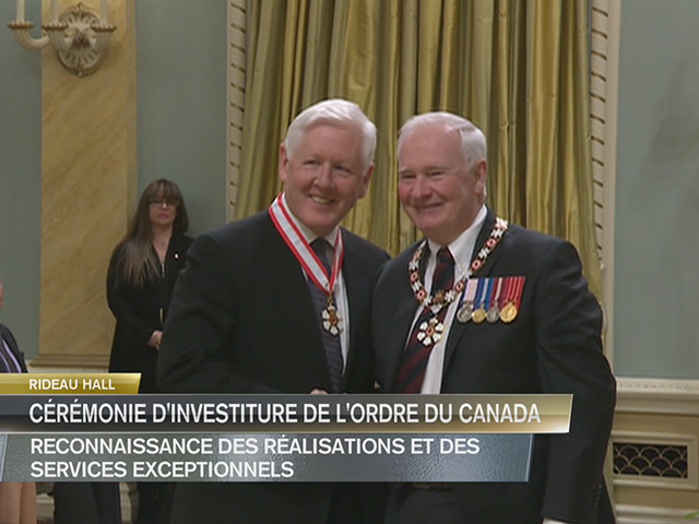 Public Record : Investiture of the Order of Canada