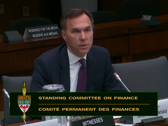In Committee from the House of Commons : Terrorist Financing Act: Minister Morneau on Money Laundering
