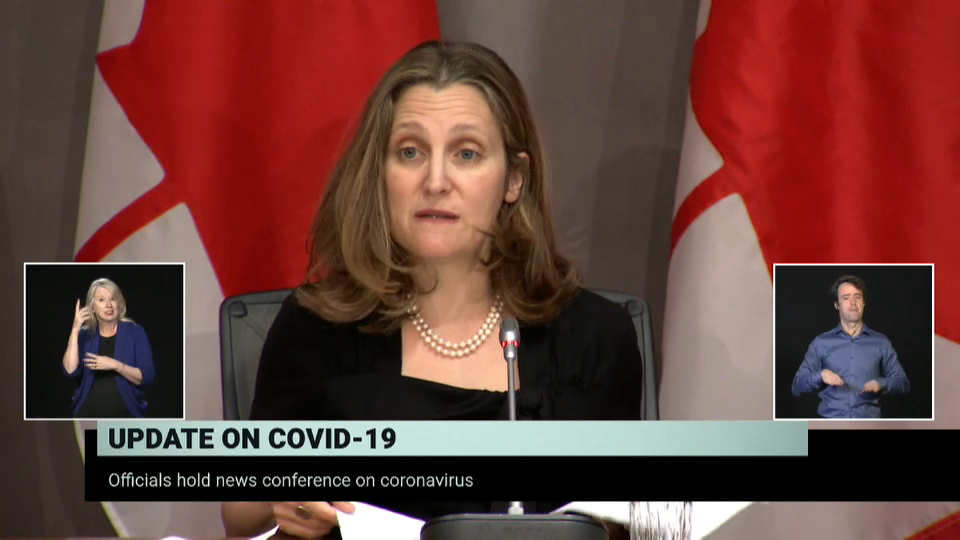 COVID-19: Canada Responds : Federal Ministers and Health Officials Provide COVID-19 Update – March 23, 2020