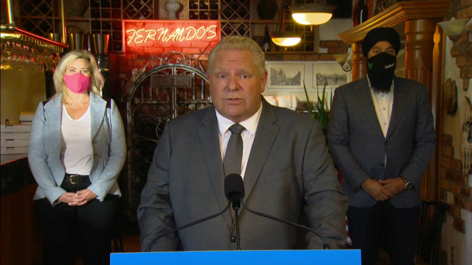 COVID-19: Canada Responds : Ontario Premier Doug Ford on COVID-19 and Support for Restaurants