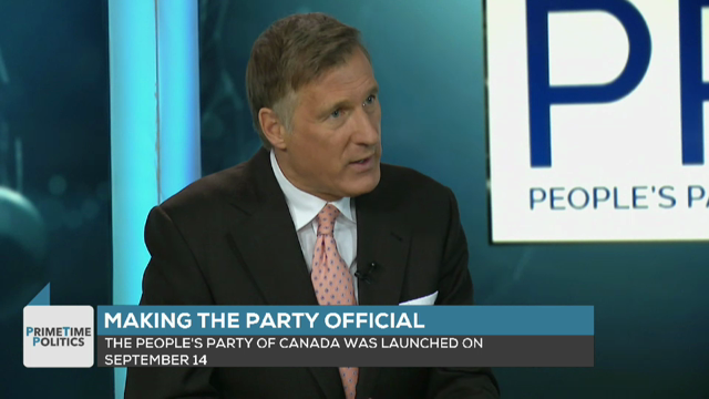 PrimeTime Politics : Registering the People's Party – October 10, 2018