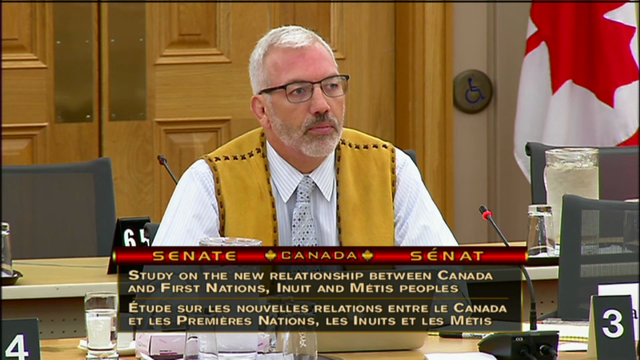 In Committee from the Senate of Canada : Lawyer Aaron Detlor on a New Nation-to-Nation Relationship