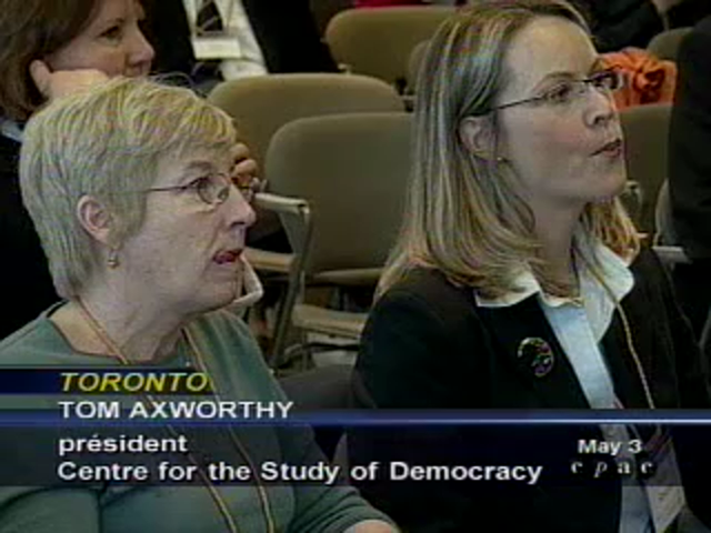 Podium : Pamela Wallin