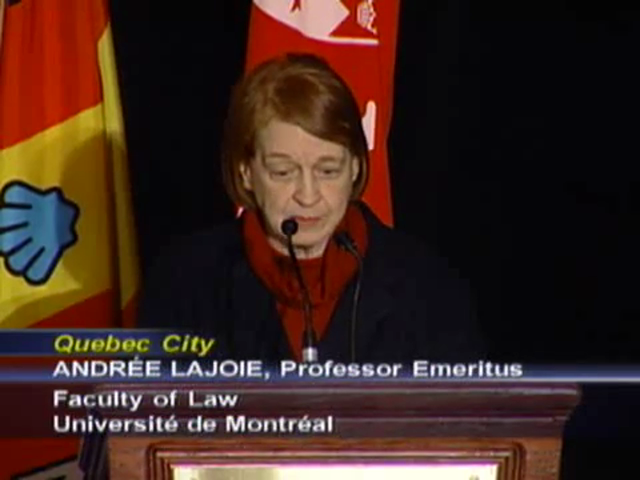 2008 Canadian Constitutional Affairs Conference (Part 2 of 7) - Public ...