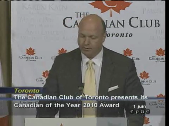 Podium : Beverley McLachlin