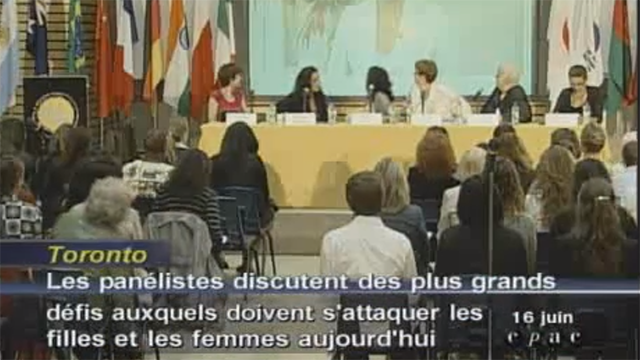 Sommet G(irls)20 2010 (Partie 1 de 3) | Dossier public | CPAC.ca