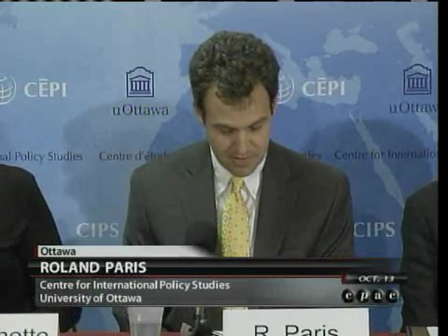 Public Record : Canada and the UN Security Council Panel Oct. 13