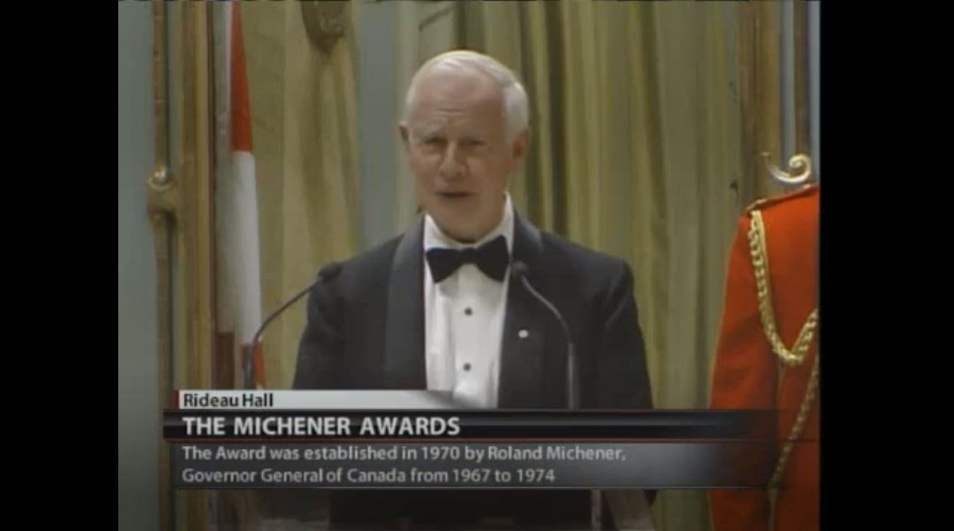 Public Record : 2010 Michener Award