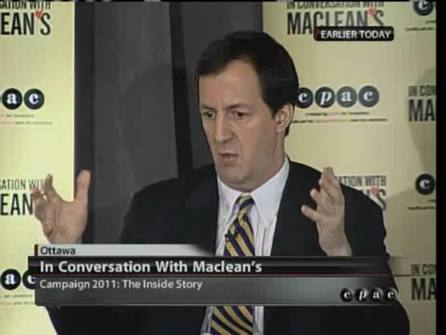 In Conversation with Maclean's : Campaign 2011: The Inside Story