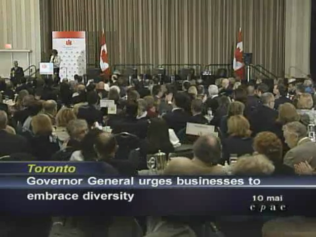 Podium : Michaëlle Jean