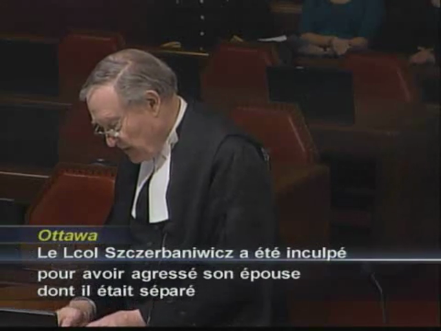 Supreme Court Hearings : LCol. Szczerbaniwicz, G. v. Her Majesty the Queen