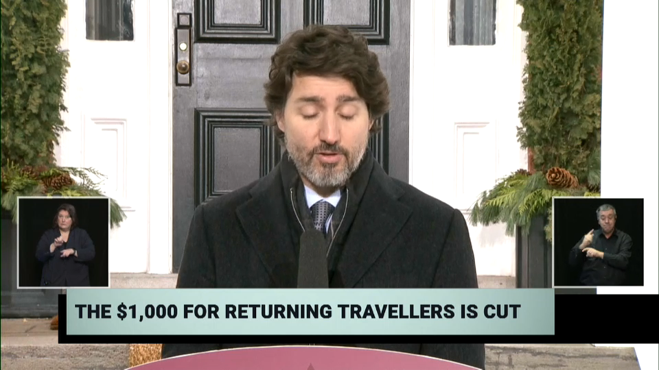 COVID-19: Canada Responds : PM Trudeau on Canada Recovery Sickness Benefit, COVID-19 Vaccines, Travels