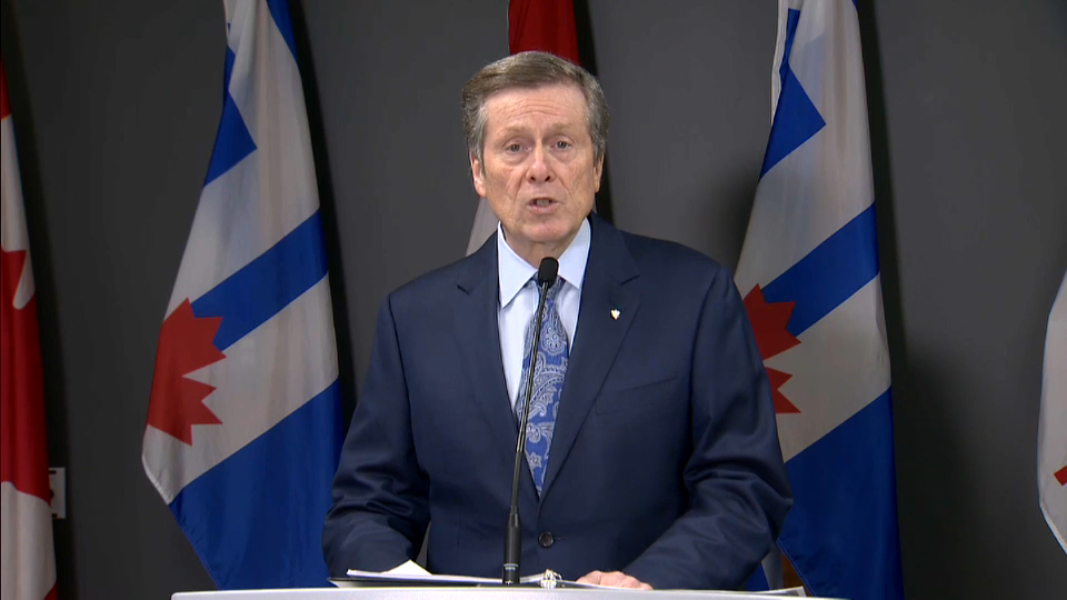 COVID-19: Canada Responds : Toronto Mayor John Tory On Public Transit Funding, COVID-19 Restrictions