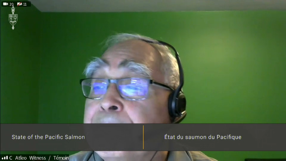 In Committee from the House of Commons : First Nations Councils on the State of Pacific Salmon