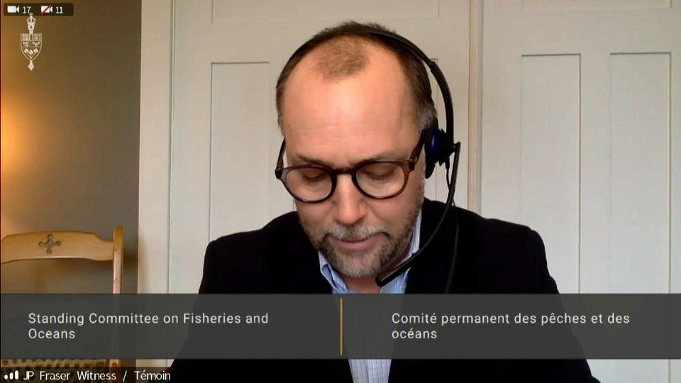 In Committee from the House of Commons : BC Salmon Farmers Association on State of their Industry