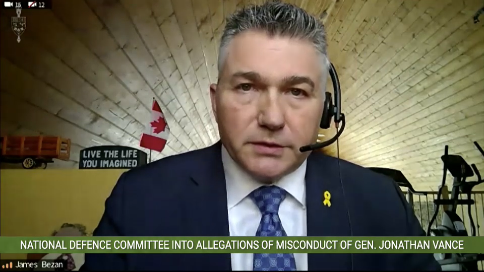 In Committee from the House of Commons : Committee Agrees to Hold Study into Jonathan Vance Misconduct Allegations