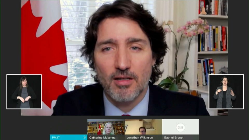 Headline Politics : PM Trudeau Announces $14.9 B For Public Transit Projects – February 10, 2021