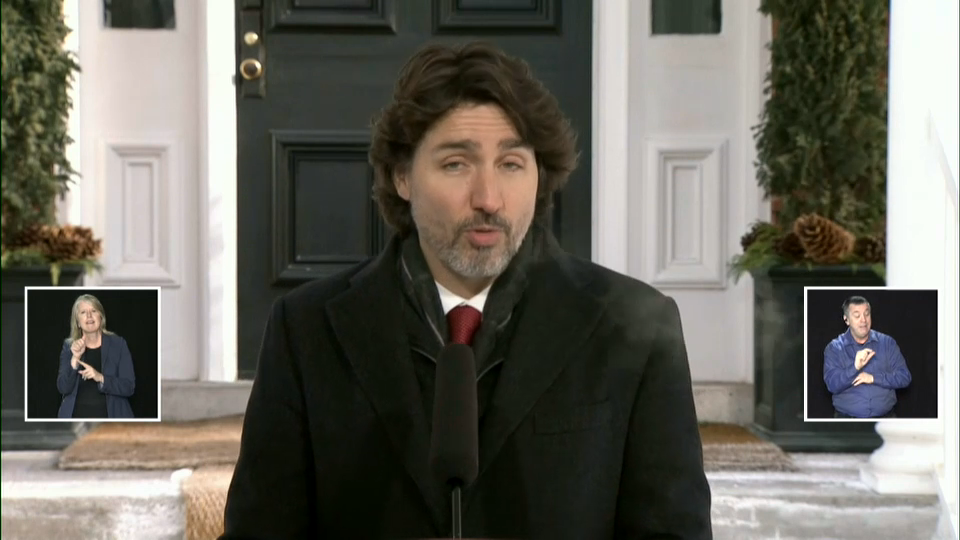 COVID-19: Canada Responds : PM Trudeau Provides Update on Vaccine Delivery and Border Measures