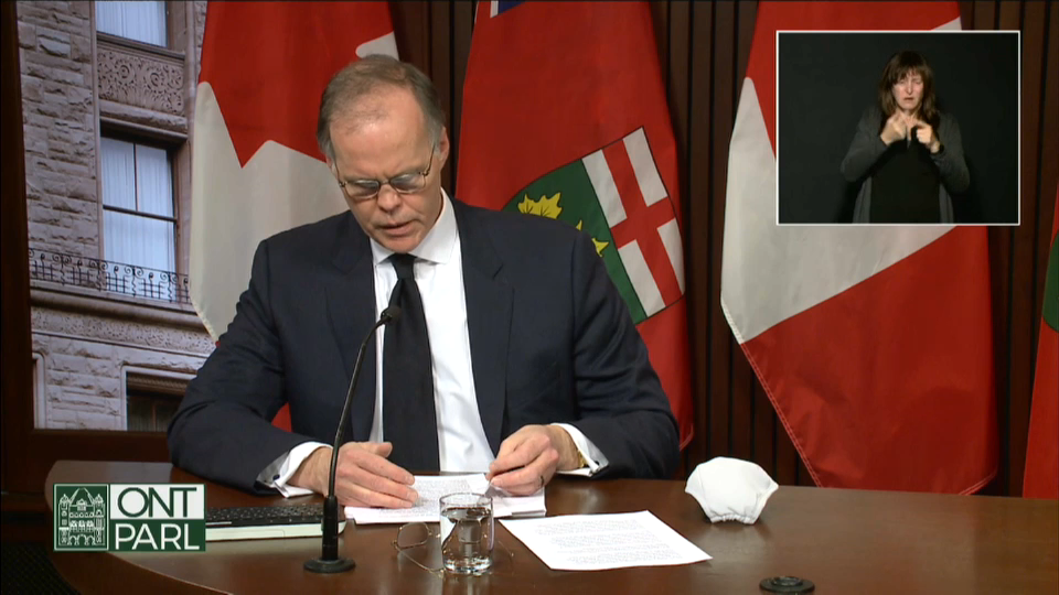 COVID-19: Canada Responds : Ontario Releases Latest COVID-19 Modelling Data – April 1, 2021