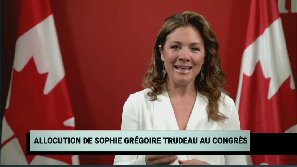 CPAC Special : 2021 Liberal Convention – Sophie Grégoire Trudeau Keynote Address