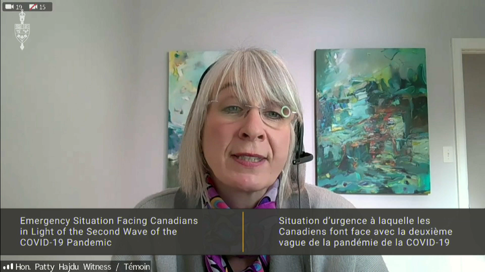 In Committee from the House of Commons : Ministers Hajdu and Anand Defend Government’s COVID-19 Vaccine Strategy