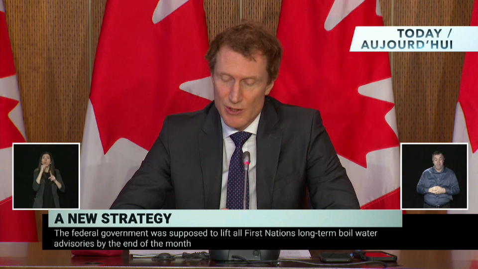 Today - Aujourd'hui : Safe Drinking Water and Making Parliament Work