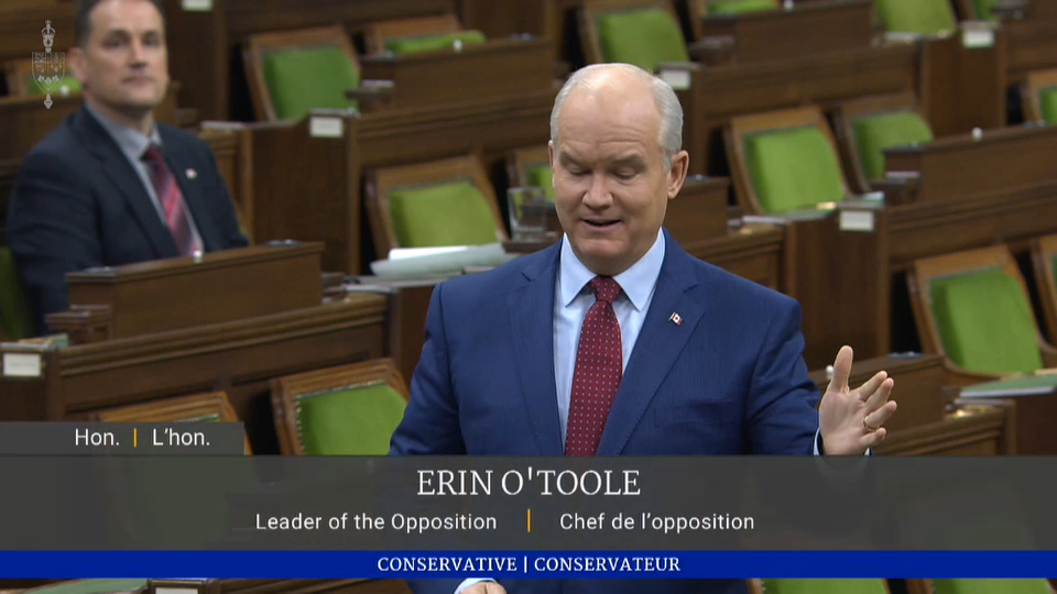 Question Period : April 29, 2021