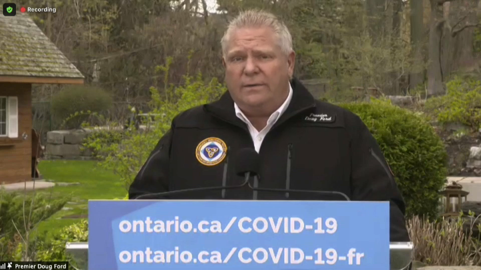 COVID-19: Canada Responds : Ontario Premier Doug Ford on COVID-19 Response, Long-term Care, Paid Sick Leave