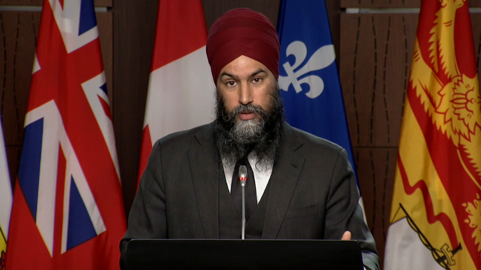 Headline Politics : NDP Leader on Announcement of Military Misconduct Review