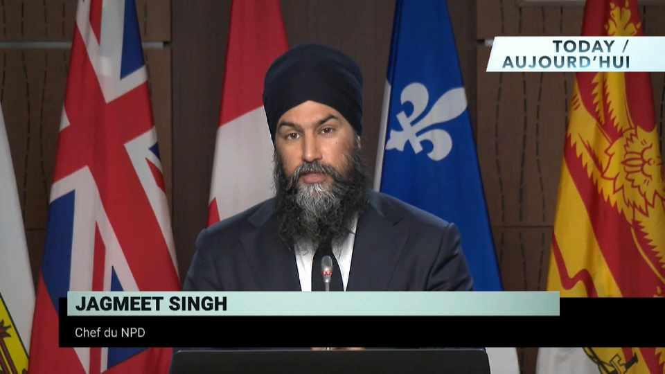 Today - Aujourd'hui : Question Period and Jagmeet Singh – May 12, 2021