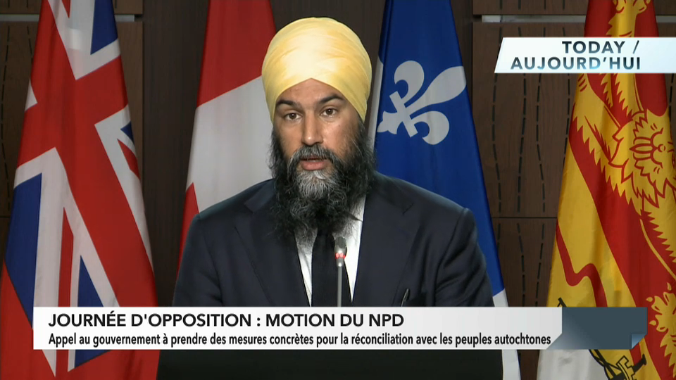 Today - Aujourd'hui : Advancing Reconciliation and Annamie Paul Speaks to Media – June 7, 2021