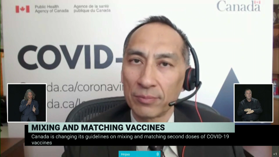COVID-19: Canada Responds : Federal COVID-19 Update: NACI Gives Green Light on Vaccine Mixing – June 1, 2021