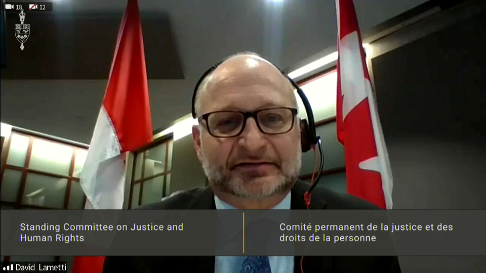 In Committee from the House of Commons : Justice Minister Lametti on Spending Estimates for 2020-2021
