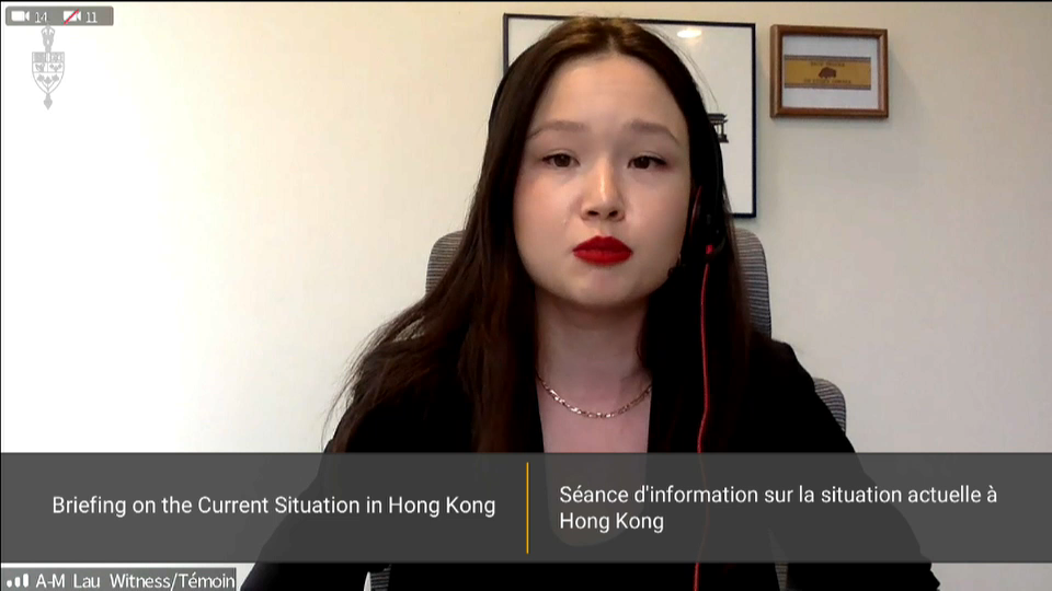 In Committee from the House of Commons : Briefing on Human Rights Crises in Hong Kong and the Philippines