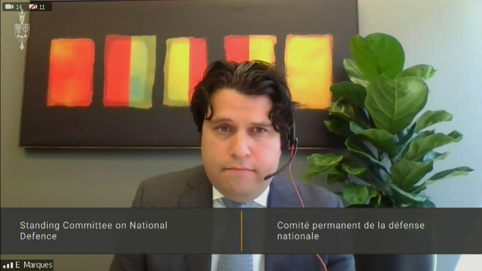 In Committee from the House of Commons : Fmr. PMO Adviser Elder Marques Testifies About Jonathan Vance Misconduct Claims