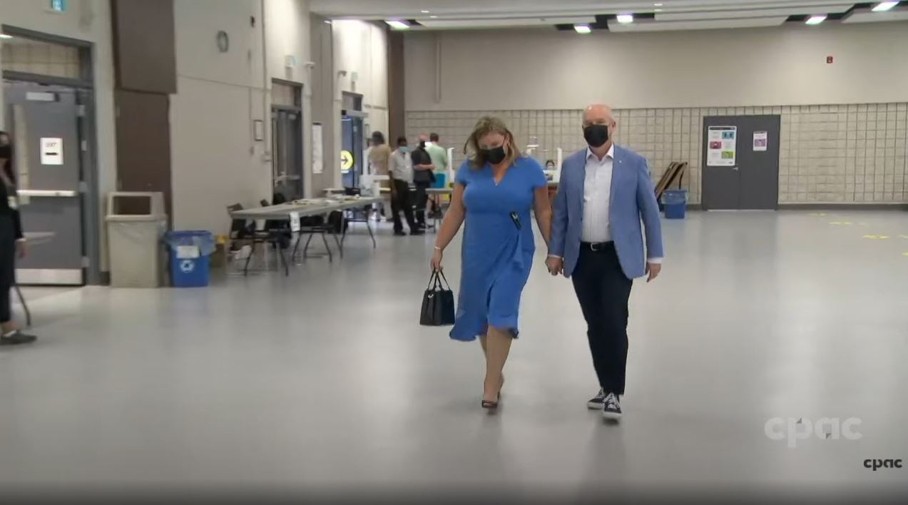 Vote 2021 : Erin O'Toole Votes in Federal Election – September 20, 2021