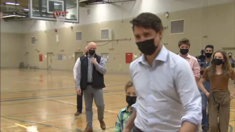 Vote 2021 : Justin Trudeau Votes in 2021 Federal Election – September 20, 2021