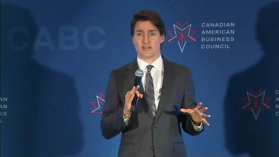 PM Trudeau Addresses Business Council Gala in Washington, D.C. | Headline Politics | CPAC.ca