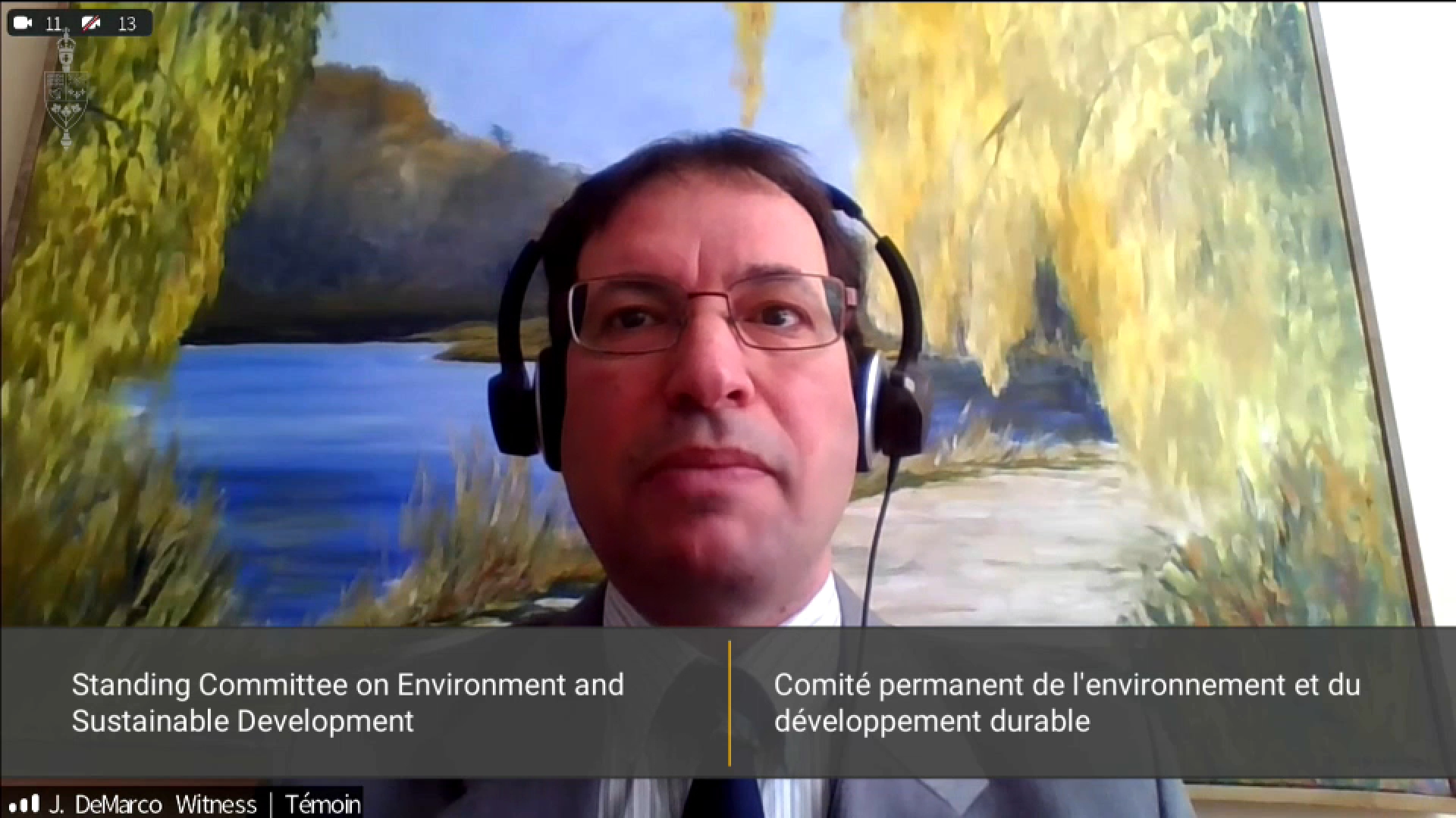 In Committee from the House of Commons : Environment and Sustainable Development: Briefing from Environment Commissioner