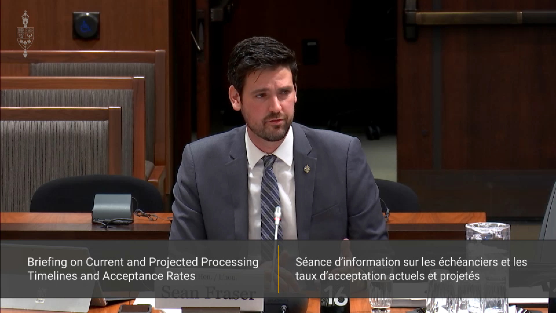 In Committee from the House of Commons : Briefing From Immigration Minister Sean Fraser on Immigration Processing Times