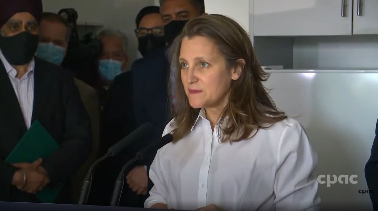 Finance Minister Freeland Highlights Budget Measures in Surrey – April 13, 2022 | Headline Politics | CPAC.ca