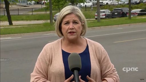 Ontario NDP Leader Andrea Horwath Discusses Healthcare Funding in Brampton  | Headline Politics | CPAC.ca